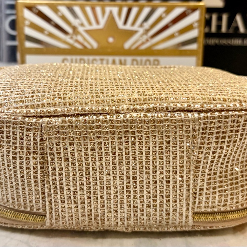 ⭐️Authentic MISS DIOR Reusable Lipstick Holder & Gold Vanity Bag/Crossbody⭐️ - Picture 11 of 12